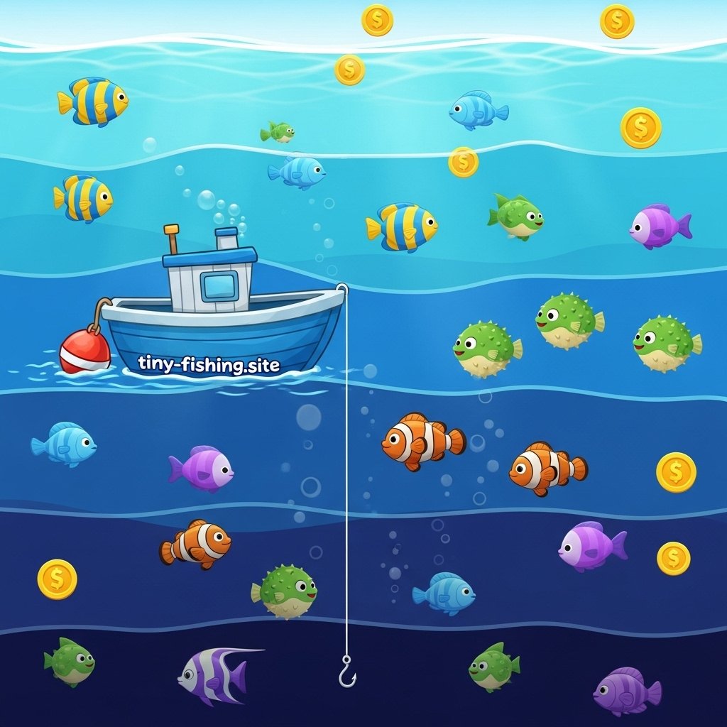 tiny fishing cool math